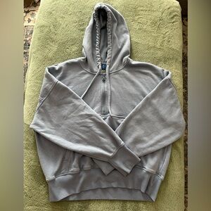 Women’s Light Purple Quarter Zip Hoodie